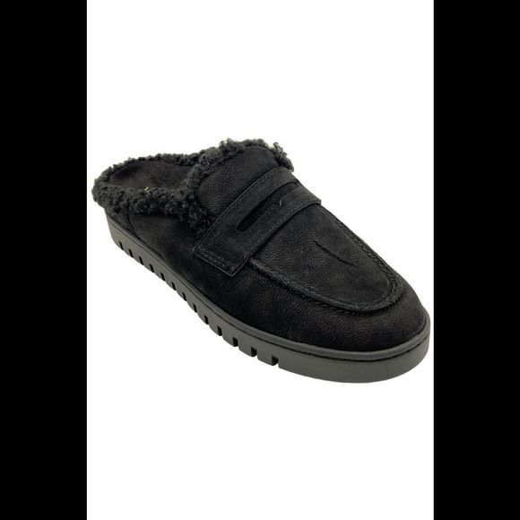 Vionic Women's Uptown Mule Shoes Black Nubuck - Medium - Picture 1 of 3